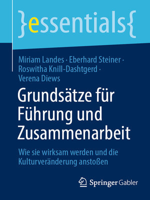 cover image of Grundsätze für Führung und Zusammenarbeit